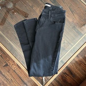 LEVI’S 535 Super Skinny Black Jeans